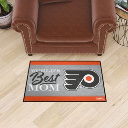 Philadelphia Flyers World's Best Mom Starter Doormat - 19 x 30