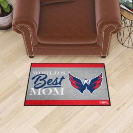 Washington Capitals World's Best Mom Starter Doormat - 19 x 30