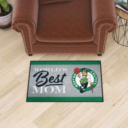 Boston Celtics World's Best Mom Starter Doormat - 19 x 30
