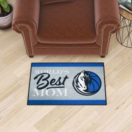 Dallas Mavericks World's Best Mom Starter Doormat - 19 x 30