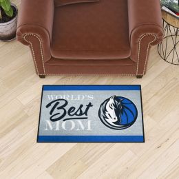 Dallas Mavericks World's Best Mom Starter Doormat - 19 x 30