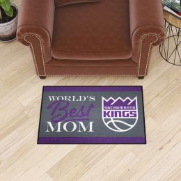 Sacramento Kings World's Best Mom Starter Doormat - 19 x 30