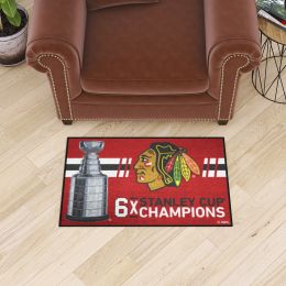 Chicago Blackhawks Dynasty Starter Mat - 19 x 30