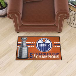 Edmonton Oilers Dynasty Starter Mat - 19 x 30