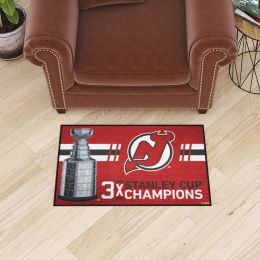 New Jersey Devils Dynasty Starter Mat - 19 x 30