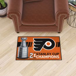 Philadelphia Flyers Dynasty Starter Mat - 19 x 30