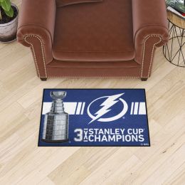 Tampa Bay Lightning Dynasty Starter Mat - 19 x 30