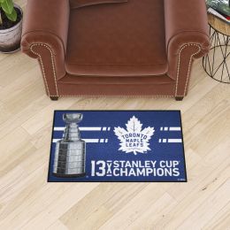 Toronto Maple Leafs Dynasty Starter Mat - 19 x 30