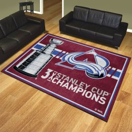 Colorado Avalanche Champion Area Rug - 8' x 10' Nylon