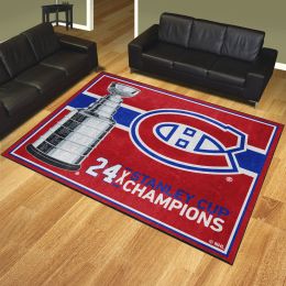 Montreal Canadiens Area Rug - 8' x 10' Nylon