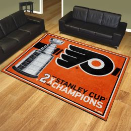 Philadelphia Flyers Area Rug - 8' x 10' Nylon