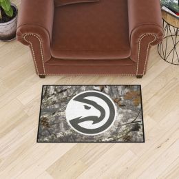 Atlanta Hawks Camo Starter Mat - 19 x 30