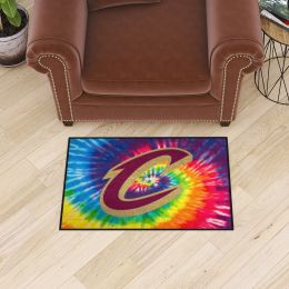 Cleveland Cavaliers Tie Dye Starter Mat - 19 x 30