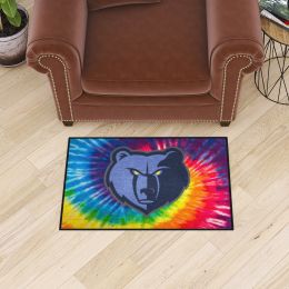 Memphis Grizzlies Tie Dye Starter Mat - 19 x 30