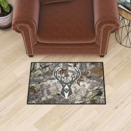 Milwaukee Bucks Camo Starter Mat - 19 x 30