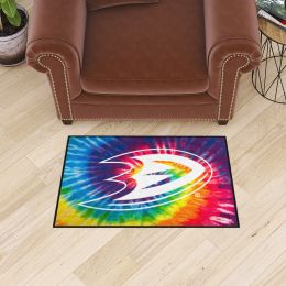 Anaheim Ducks Tie Dye Starter Doormat - 19 x 30