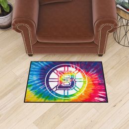 Boston Bruins Tie Dye Starter Doormat - 19 x 30