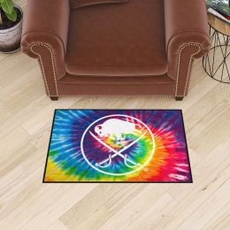 Buffalo Sabres Tie Dye Starter Doormat - 19 x 30