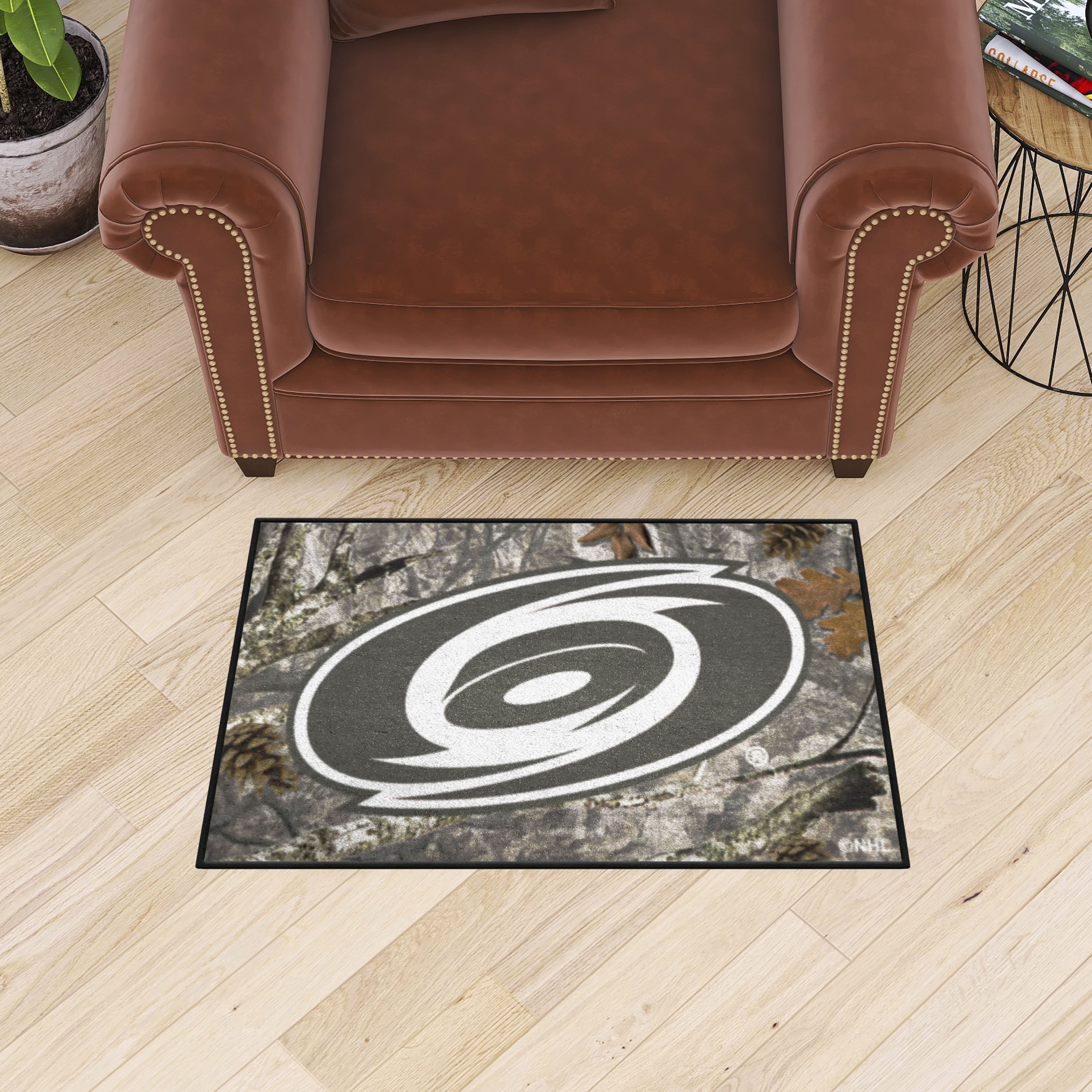 Carolina Hurricanes Camo Starter Doormat - 19 x 30