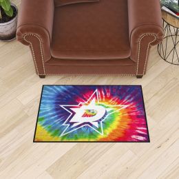 Dallas Stars Tie Dye Starter Doormat - 19 x 30