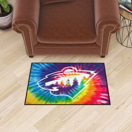 Minnesota Wild Tie Dye Starter Doormat - 19 x 30