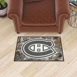 Montreal Canadiens Camo Starter Doormat - 19 x 30