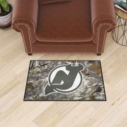 New Jersey Devils Camo Starter Doormat - 19 x 30