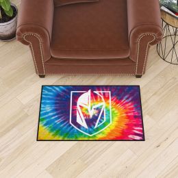 Vegas Golden Knights Tie Dye Starter Doormat - 19 x 30