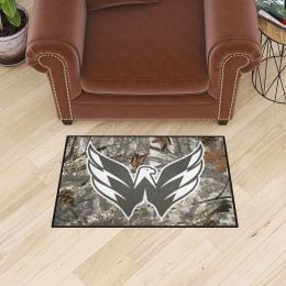 Washington Capitals Camo Starter Doormat - 19 x 30