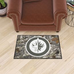 Winnipeg Jets Camo Starter Doormat - 19 x 30