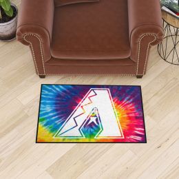 Arizona Diamondbacks Tie Dye Starter Doormat - 19 x 30