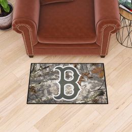 Boston Red Sox Camo Starter Doormat - 19 x 30