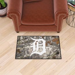 Detroit Tigers Camo Starter Doormat - 19 x 30