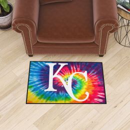 Kansas City Royals Tie Dye Starter Doormat - 19 x 30