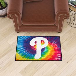 Philadelphia Phillies Tie Dye Starter Doormat - 19 x 30