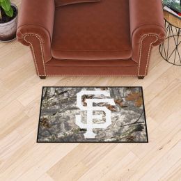 San Francisco Giants Camo Starter Doormat - 19 x 30