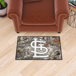 St. Louis Cardinals Camo Starter Doormat - 19 x 30