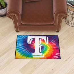 Texas Rangers Tie Dye Starter Doormat - 19 x 30
