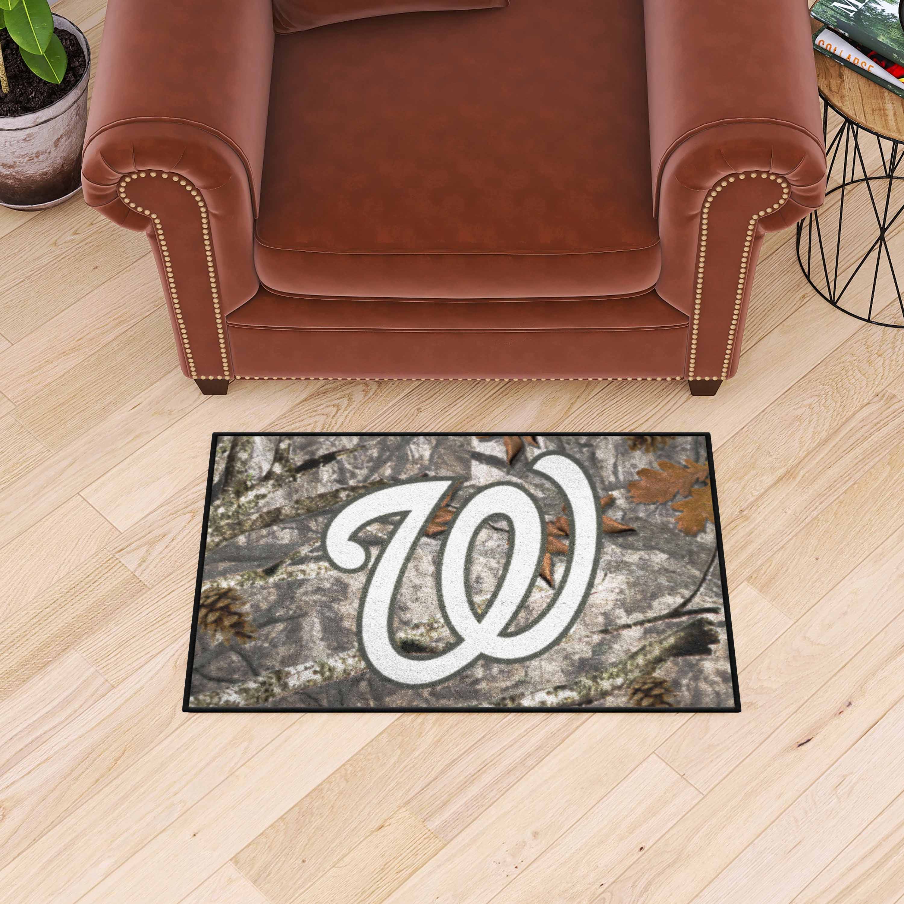 Washington Nationals Camo Starter Doormat - 19 x 30