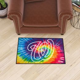 Washington Nationals Tie Dye Starter Doormat - 19 x 30