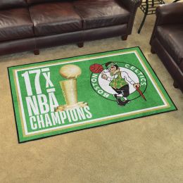 Boston Celtics Champion Area Rug - 4' x 6' Nylon