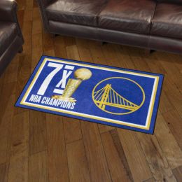 Golden State Warriors Champion Area Rug - 3' x 5' Nylon