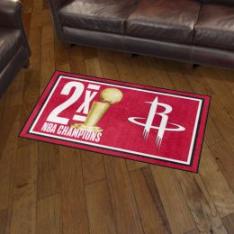 Houston Rockets Champion Area Rug - 3' x 5' Nylon