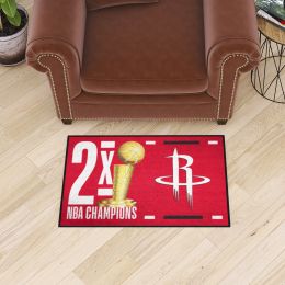 Houston Rockets Champion Starter Mat - 19 x 30