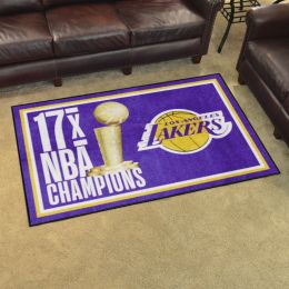 Los Angeles Lakers Champion Area Rug - 4' x 6' Nylon