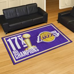 Los Angeles Lakers Champion Area Rug - 5' x 8' Nylon