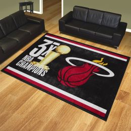 Miami Heat Champion Area Rug - 8' x 10' Nylon