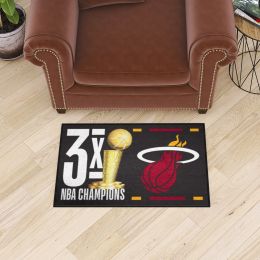 Miami Heat Champion Starter Mat - 19 x 30