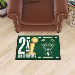 Milwaukee Bucks Champion Starter Mat - 19 x 30