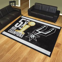 San Antonio Spurs Champion Area Rug - 8' x 10' Nylon